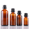 15ml 30ml 50ml 100ml glass amber essential oil bottle